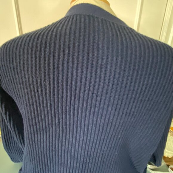 J Crew Mercantile ribbed cardigan in blue - size s - Picture 6 of 12